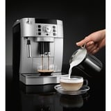 DeLonghi ECAM 22.110.SB machine à café Entièrement automatique Machine à expresso 1,8 L, Machine à café/Espresso Argent/Noir, Machine à expresso, 1,8 L, Café en grains, Café moulu, Broyeur intégré, 1450 W, Noir, Argent