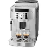 DeLonghi ECAM 22.110.SB machine à café Entièrement automatique Machine à expresso 1,8 L, Machine à café/Espresso Argent/Noir, Machine à expresso, 1,8 L, Café en grains, Café moulu, Broyeur intégré, 1450 W, Noir, Argent