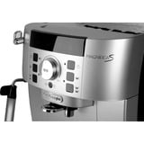 DeLonghi ECAM 22.110.SB machine à café Entièrement automatique Machine à expresso 1,8 L, Machine à café/Espresso Argent/Noir, Machine à expresso, 1,8 L, Café en grains, Café moulu, Broyeur intégré, 1450 W, Noir, Argent