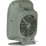 DeLonghi HFS50B20.GR Intérieure Vert, Blanc 2000 W Chauffage de ventilateur électrique, Radiateur soufflant Vert, Chauffage de ventilateur électrique, IP21, Intérieure, Bureau, Sol, Table, Vert, Blanc, Rotatif