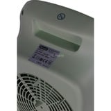 DeLonghi HFS50B20.GR Intérieure Vert, Blanc 2000 W Chauffage de ventilateur électrique, Radiateur soufflant Vert, Chauffage de ventilateur électrique, IP21, Intérieure, Bureau, Sol, Table, Vert, Blanc, Rotatif