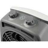 DeLonghi HVY1030 appareil de chauffage 2000 W, Radiateur soufflant Blanc/gris, 2000 W, 1000 W, 65 m³, 220 - 230 V, 50 Hz, 600 g