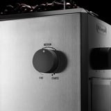 DeLonghi KG89 110 W Acier inoxydable, Moulin à café Argent, 120 g, Acier inoxydable, Plastique, Acier inoxydable, 12 pièce(s), 110 W, 220 - 240 V