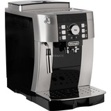 DeLonghi Magnifica S ECAM 21.117.SB Entièrement automatique Machine à expresso 1,8 L, Machine à café/Espresso Argent/Noir, Machine à expresso, 1,8 L, Café en grains, Café moulu, Broyeur intégré, 1450 W, Noir, Argent