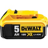 DeWALT DCB184-XJ batterie rechargeable Lithium-Ion (Li-Ion) 18 V Lithium-Ion (Li-Ion), 18 V, Noir, Jaune, Haut