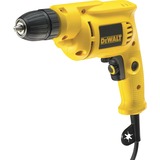 DeWALT DWD014S 2800 tr/min Sans clé 1,34 kg, Perceuse Jaune, Sans clé, 1 cm, 2800 tr/min, 2,5 cm, 1 cm, 1 mm