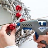 Dremel 930-18 Hobby, Pistolets à colle chaude Gris/Bleu, 5 g/min, 7 mm, Secteur, 100 - 240 V, 200 g