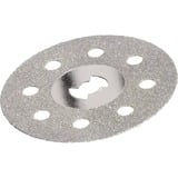 Dremel EZ SpeedClic : disque à tronçonner diamanté., Disque de coupe Disque de meulage, pierre, Diamond, 20000 tr/min, Dremel, Gris