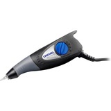 Dremel Graveur Graveurs électriques Noir/gris, Point de gravure au carbone, Noir, Bleu, Gris, 6000 spm, 7,7 m/s², 86 dB, 97 dB
