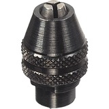 Dremel Mandrin universel (0.4-3.4 mm), Chuck Mandrin sans clé, Noir, 0,4 mm, 3,4 mm