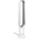 Dyson AM07 Ventilateur tour, Blanc/Argent Argent/Blanc, Blanc/Argent, Ventilateur sans lame domestique, Argent, Blanc, Sol, Synthétique ABS, 64 dB, 19 cm