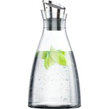 Emsa 505219 carafe, pichet et bouteille Verseuse 1 L Acier inoxydable, Transparent Transparent/en acier inoxydable, Verseuse, 1 L, Acier inoxydable, Transparent, Verre, 4 h, Flow