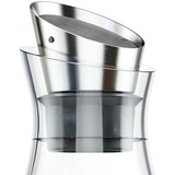 Emsa 505219 carafe, pichet et bouteille Verseuse 1 L Acier inoxydable, Transparent Transparent/en acier inoxydable, Verseuse, 1 L, Acier inoxydable, Transparent, Verre, 4 h, Flow
