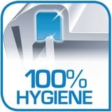 Emsa 508544 boîte hermétique alimentaire Rectangulaire 2,3 L Transparent 1 pièce Transparent/Bleu, Boîte, Rectangulaire, 2,3 L, Transparent, Polypropylène (PP), Élastomère thermoplastique (TPE), Allemagne