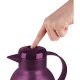 Emsa SAMBA thermos 1 L aubergine, Translucide, Verseuse isotherme Aubergine, 1 L, aubergine, Translucide, Polypropylène (PP), 12 h, 24 h, 178 mm