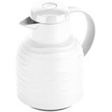 Emsa Samba Wave thermos 1 L Blanc, Verseuse isotherme Blanc, 1 L, Blanc, Polypropylène (PP), 178 mm, 145 mm, 215 mm