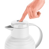 Emsa Samba Wave thermos 1 L Blanc, Verseuse isotherme Blanc, 1 L, Blanc, Polypropylène (PP), 178 mm, 145 mm, 215 mm