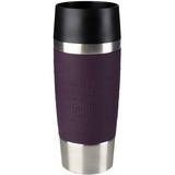 Emsa TRAVEL MUG Tasse Bordeaux Universel 1 pièce(s), Gobelet Violet, Unique, 0,36 L, Bordeaux, Acier inoxydable, Universel, 1 pièce(s)