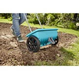 GARDENA 00432-20 distributeur manuel 12,5 L, Épandeur Turquoise/Noir, 12,5 L, 0,45 m, Noir, Bleu, Orange, Argent