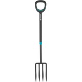 GARDENA 17013-20 bêche Noir, Fourchette Gris/Turquoise, Acier, Plastique, Noir, 1 pièce(s)