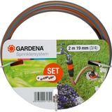 GARDENA 2713-20 raccord des tuyaux d'eau 3 pièce(s), Pièce de robinet Gris/Orange, 3 pièce(s)