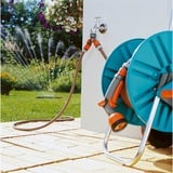 GARDENA 2 voies Distributeur d'eau bidirectionnel (940-20), Raccord de robinet Gris/Orange, Noir, Orange