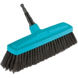 GARDENA 3630-20 balai Intérieure Plastique, Polypropylène (PP) Noir, Cyan Turquoise/Noir, Intérieure, Noir, Cyan, Plastique, Polypropylène (PP), 340 mm, 1 pièce(s)