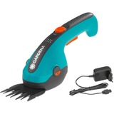 GARDENA 9853-20 cisaille sans fil 8 cm 3,6 V Lithium-Ion (Li-Ion) Noir, Vert, Cisailles à gazon Turquoise/Noir, 8 cm, Noir, Vert, Lithium-Ion (Li-Ion), 3,6 V, 3 h, 2,5 Ah