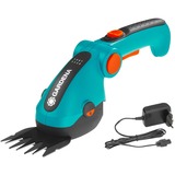 GARDENA 9856-20 cisaille sans fil 8 cm 3,6 V Lithium-Ion (Li-Ion) Noir, Vert, Cisailles à gazon Turquoise/Noir, 8 cm, Noir, Vert, Lithium-Ion (Li-Ion), 3,6 V, 3,5 h, 3 Ah