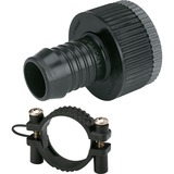 GARDENA Adaptateur Raccords des tuyaux d'eau, Pièce de robinet Noir