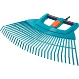 GARDENA Balai à gazon 2 en 1 XXL Combisystem Turquoise, Râteau à feuilles, 77 cm, 150 cm, 1 pièce(s)