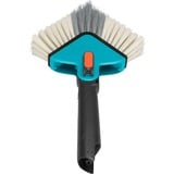 GARDENA Balai tête de loup combisystem Turquoise/gris, Extérieure, Noir, Bleu, Orange, Balai à poils durs, 5 m, 1 pièce(s)