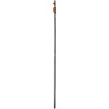 GARDENA Manche télescopique combisystem 210 - 390 cm anthracite/Orange, Aluminium, Gris, Réglable, Amovible, 3,9 m