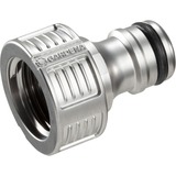 GARDENA Nez de robinet Premium 21 mm (G 1/2"), Pièce de robinet Argent