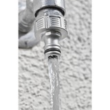 GARDENA Nez de robinet Premium 21 mm (G 1/2"), Raccord de robinet Argent