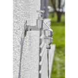 GARDENA Nez de robinet Premium 33,3 mm (G 1"), Raccord de robinet Argent, Connecteur de robinet, 1", Métal, Métallique