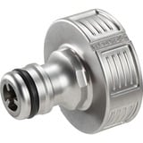 GARDENA Raccord de robinet 33,3 mm (G1) Argent, Connecteur de tuyau, 1", Métal, Argent