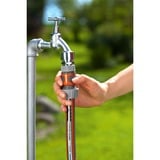 GARDENA Raccord de tuyau 19 mm (3/4") Gris/Orange, 18216-20