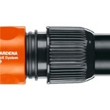 GARDENA Raccord rapide grand débit 19 mm (3/4), Raccord de tuyau Gris/Orange, 1 pièce(s)