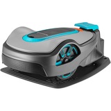 GARDENA Sileno life Tondeuse à gazon robot Batterie Vert, Gris, Robot tondeuse Gris/Turquoise, Tondeuse à gazon robot, 750 m², 22 cm, 2 cm, 5 cm, Lames rotatives