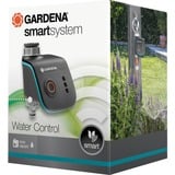 GARDENA Smart Water Control capteur environnemental de maison intelligente, Contrôle d'irrigation Gris/Turquoise, Batterie, 123 mm, 159 mm, 123 mm, 405 g