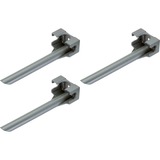 GARDENA Supports système Mirco-Drip Gris, Guide de conduite/tuyau, Système d'irrigation goutte-à-goutte, Gris, 25,4 / 2 mm (1 / 2"), 25,4 / 2 mm (1 / 2"), Gardena: 8331-20, 1377-20.