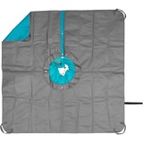 GARDENA Tapis de déchets d'élagage Turquoise/gris