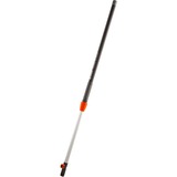 GARDENA combisystem - Manche télescopique Anthracite/Orange, Poignée d'outil à main, Aluminium, Plastique, Aluminium, Gris, 145 cm, 90 cm