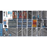 GEDORE 2657716 chariot d'outils, Chariot à outils Bleu/Noir, 125,8 kg