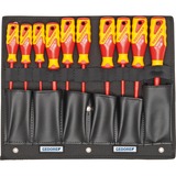 GEDORE 2979063 Caisse à outils pour mécanicien, Set d'outils Rouge/Jaune