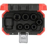 GEDORE R63003008 douills et ensemble de douilles, Clés mixtes à cliquet Rouge/Noir, 53 mm