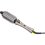 Grundig HS 5530 Brosse à lisser À chaleur Acier satin, Jaune 54 W 1,8 m, Fer à friser Taupe/Jaune, Brosse à lisser, À chaleur, 150 °C, 180 °C, 60 s, Acier satin, Jaune