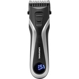 Grundig MC 8840 Noir, Argent, Tondeuse à barbe Noir/Argent, Noir, Argent, 0,5 mm, 3 cm, Barbe, Acier inoxydable, AC/Batterie
