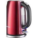 Grundig WK 6330 bouilloire 1,7 L 3000 W Rouge, Acier inoxydable Rouge, 1,7 L, 3000 W, Rouge, Acier inoxydable, Acier inoxydable, Indicateur de niveau d'eau, Sans fil